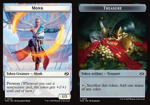 Monk // Treasure (token)