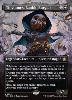 Tinybones, Bauble Burglar (borderless foil)