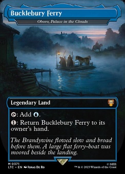 Oboro, Palace in the Clouds (borderless foil)
