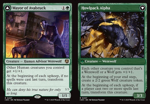 Mayor of Avabruck // Howlpack Alpha (foil)