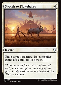 Swords to Plowshares