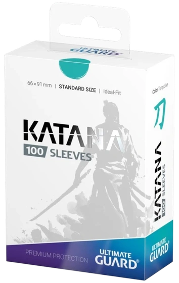 Ultimate Guard Katana Sleeves - Turquoise (100ks)