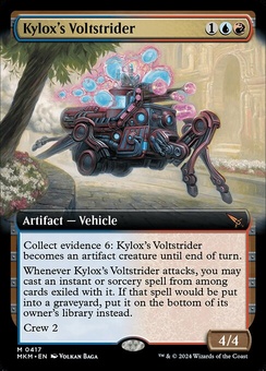 Kylox's Voltstrider (extended art foil)