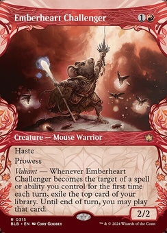 Emberheart Challenger (showcase foil)