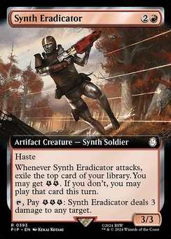 Synth Eradicator (extended art foil)
