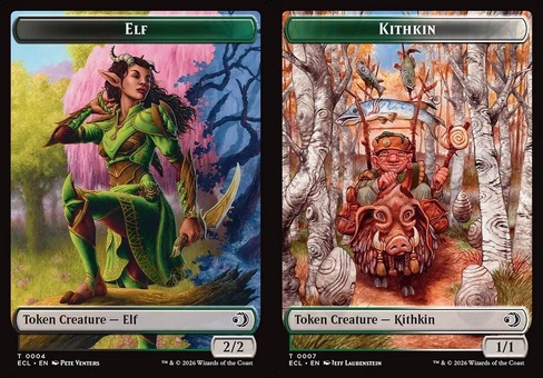 Elf // Kithkin (token)