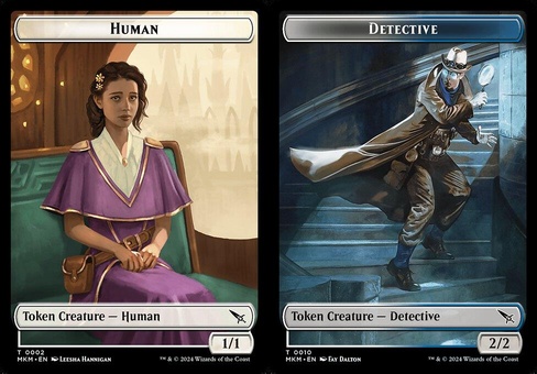 Human // Detective (token foil)