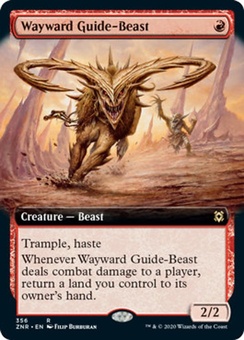 Wayward Guide-Beast (extended art)