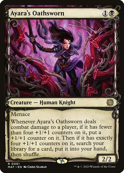 Ayara's Oathsworn (showcase)