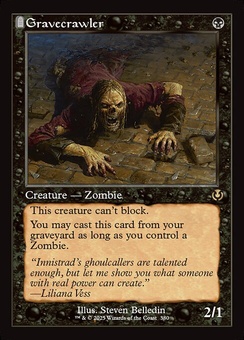 Gravecrawler (retro foil)