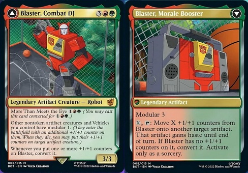 Blaster, Combat DJ (foil)