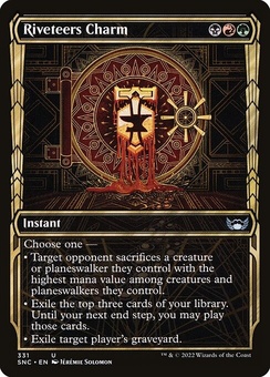 Riveteers Charm (showcase foil)