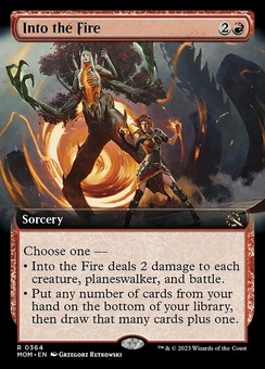 Into the Fire (extended art foil)
