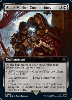 Black Market Connections (extended art foil)