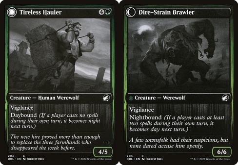 Tireless Hauler // Dire-Strain Brawler