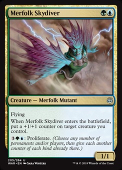 Merfolk Skydiver (foil)