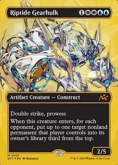Riptide Gearhulk (borderless boxtopper)
