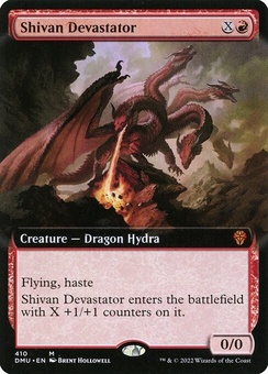 Shivan Devastator (extended art)