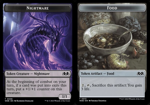 Nightmare // Food #13 (token foil)