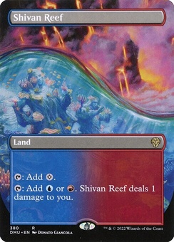 Shivan Reef (borderless foil)
