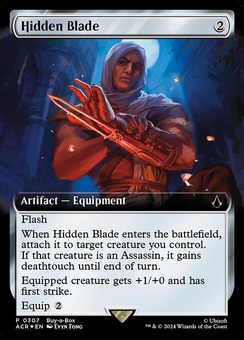 Hidden Blade (extended art buyabox)
