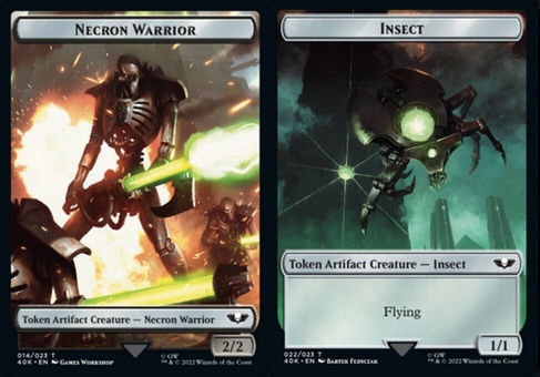 Necron Warrior // Insect (token)