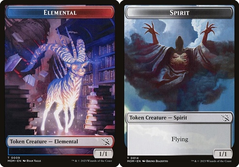 Elemental // Spirit (token - foil)