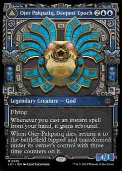 Ojer Pakpatiq, Deepest Epoch // Temple of Cyclical Time (showcase foil)