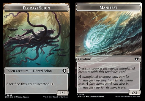 Eldrazi Scion // Manifest (token)