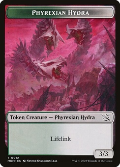 Phyrexian Hydra (lifelink - token)