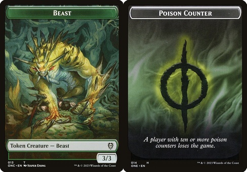 Beast // Poison Counter (token)