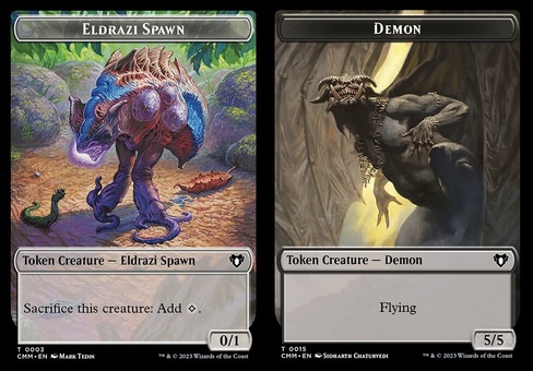 Eldrazi Spawn // Demon (token)