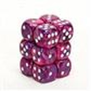 Chessex - Sada hracích kostek 12x d6 Festive Violet