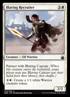 Blaring Recruiter (prerelease promo foil)