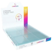Gamegenic - 9-Pocket stránky do alba - Toploading - Transparent (50ks)