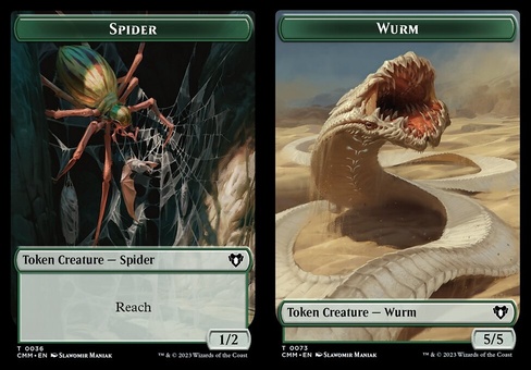 Spider // Wurm (token)
