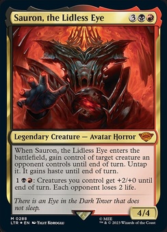 Sauron, the Lidless Eye (foil)