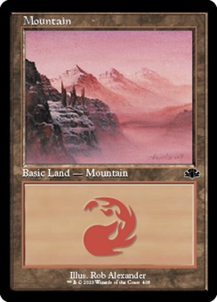 Mountain #408 (timeshifted - foil)