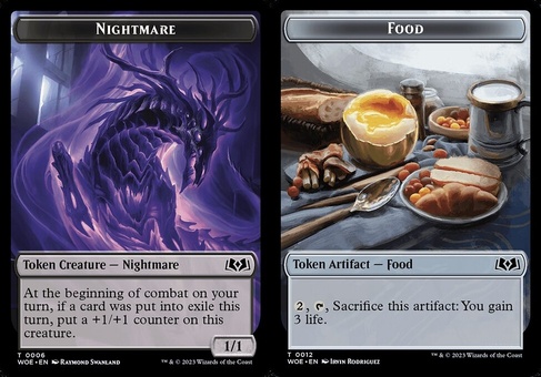 Nightmare // Food #12 (token foil)
