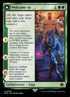 Welcome to . . . // Jurassic Park (foil)