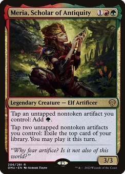 Meria, Scholar of Antiquity (foil)
