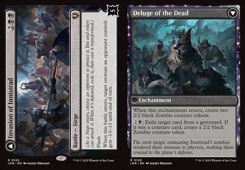 Invasion of Innistrad // Deluge of the Dead (foil)