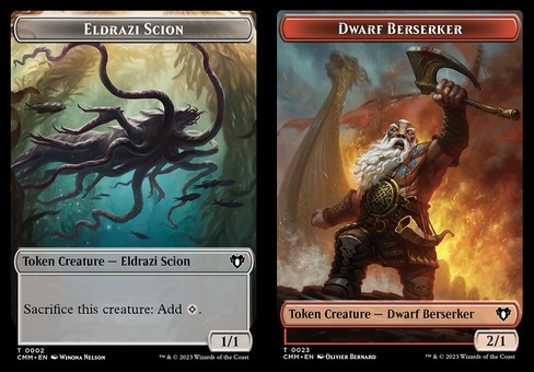 Eldrazi Scion // Dwarf Berserker (token)