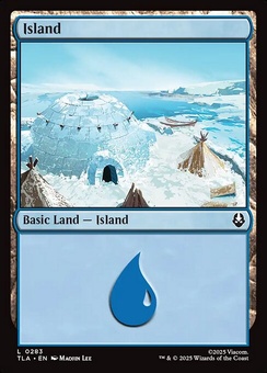 Island #283 (foil)