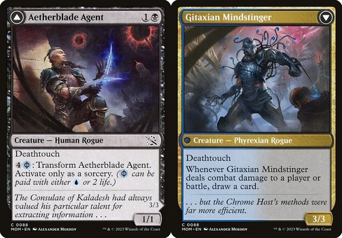 Aetherblade Agent // Gitaxian Mindstinger