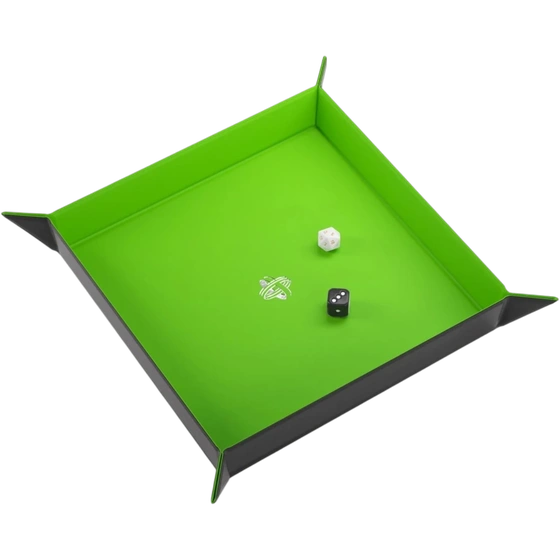 Magnetic Dice Tray Square Black/Green