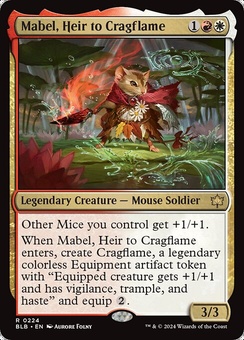 Mabel, Heir to Cragflame (foil)