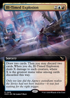 Ill-Timed Explosion (extended art foil)