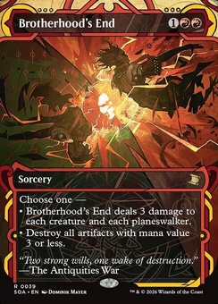 Brotherhood's End (showcase)