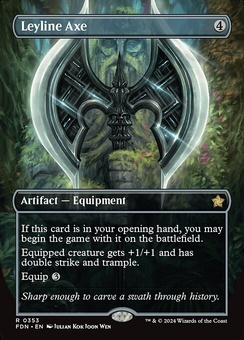 Leyline Axe (borderless)
